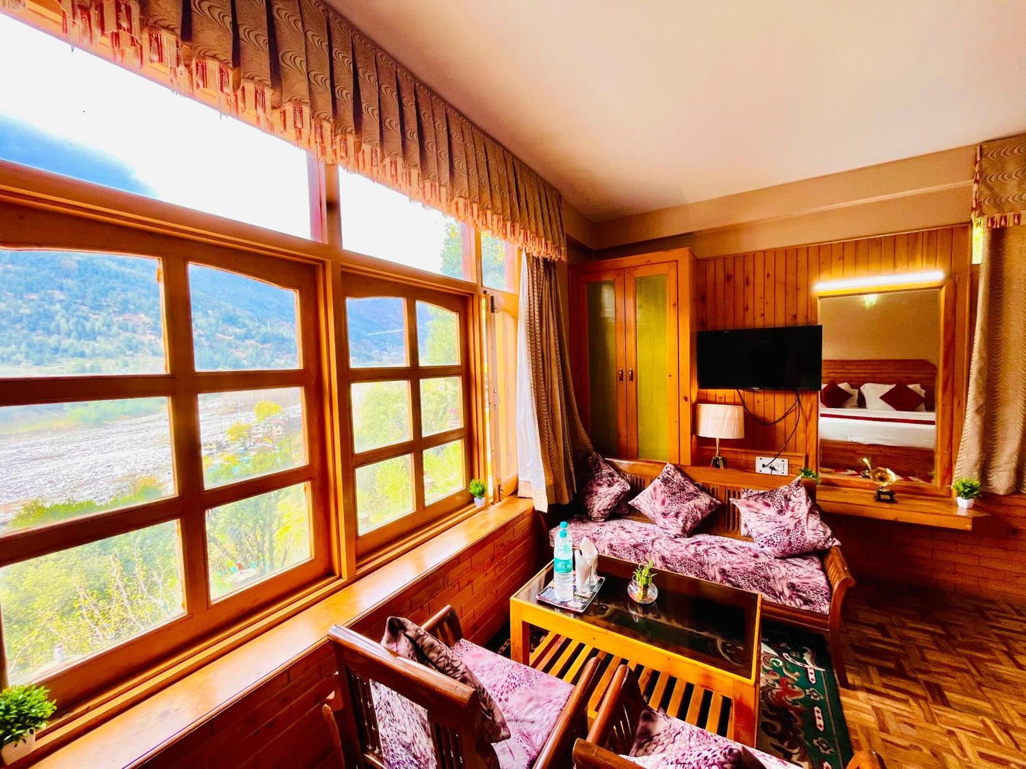 Snow Clad Riverview Hotel & Resort, Manali المظهر الخارجي الصورة