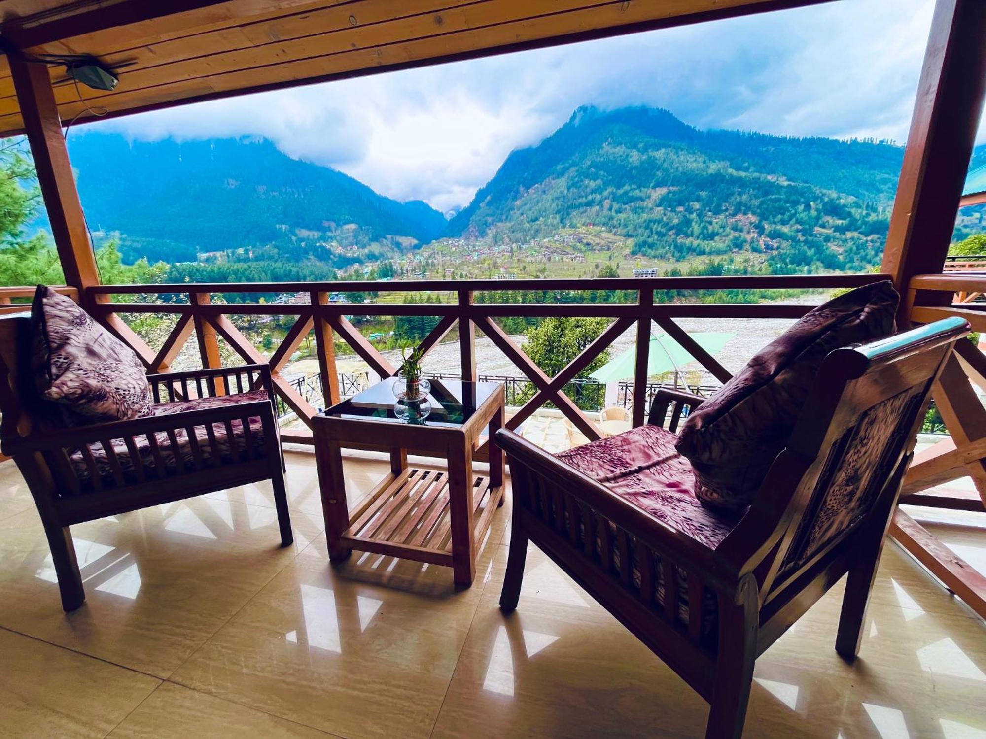 Snow Clad Riverview Hotel & Resort, Manali المظهر الخارجي الصورة